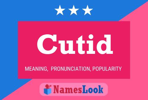 Cutid Name Poster