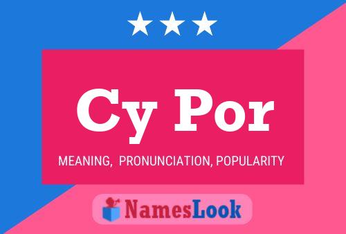 Cy Por Name Poster