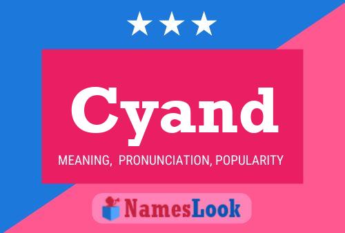 Cyand Name Poster