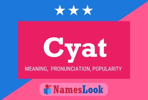 Cyat Name Poster