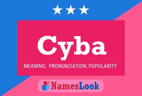 Cyba Name Poster