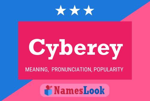 Cyberey Name Poster