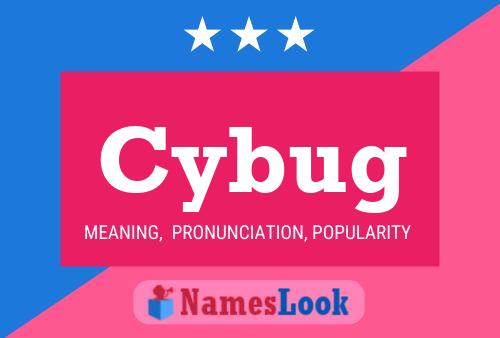 Cybug Name Poster