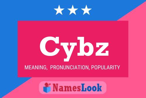 Cybz Name Poster