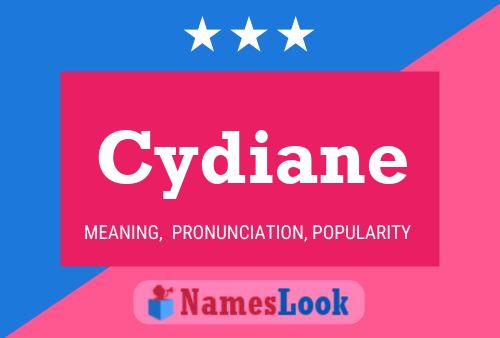 Cydiane Name Poster