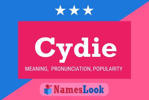 Cydie Name Poster