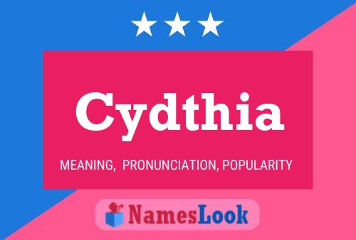 Cydthia Name Poster