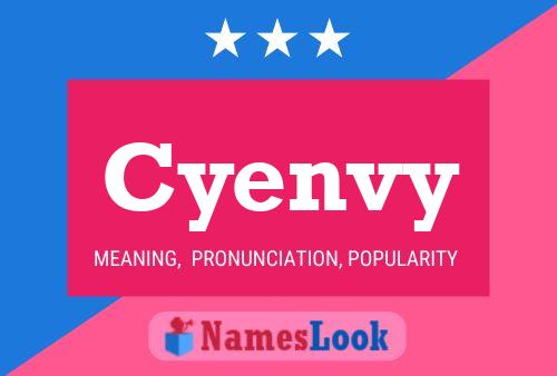 Cyenvy Name Poster