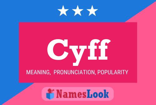 Cyff Name Poster