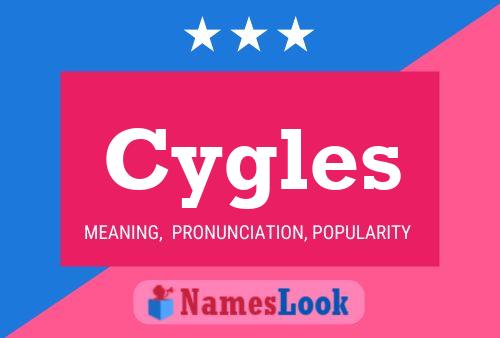 Cygles Name Poster