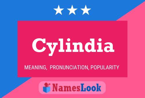 Cylindia Name Poster