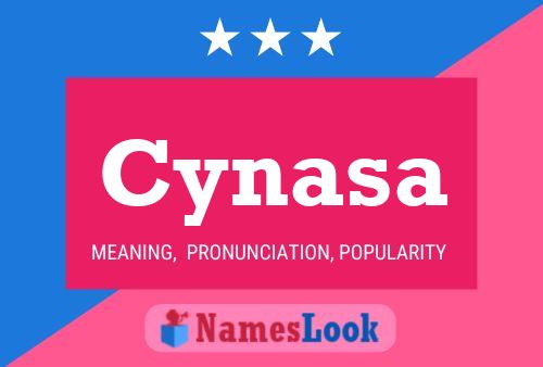 Cynasa Name Poster