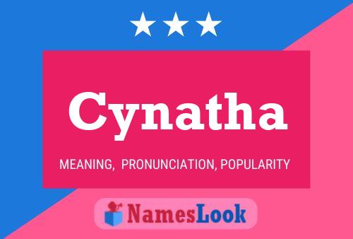 Cynatha Name Poster