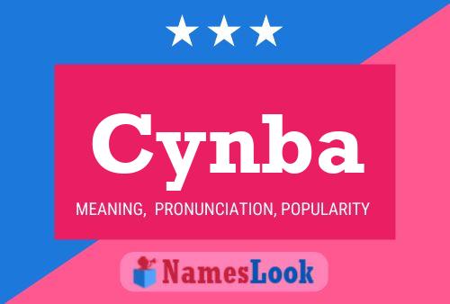 Cynba Name Poster