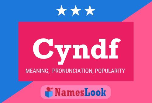 Cyndf Name Poster