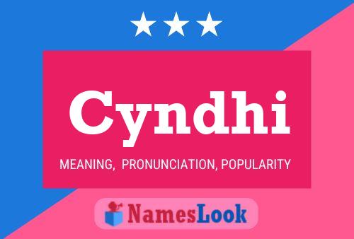 Cyndhi Name Poster