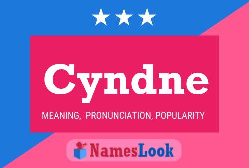 Cyndne Name Poster