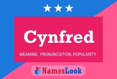 Cynfred Name Poster