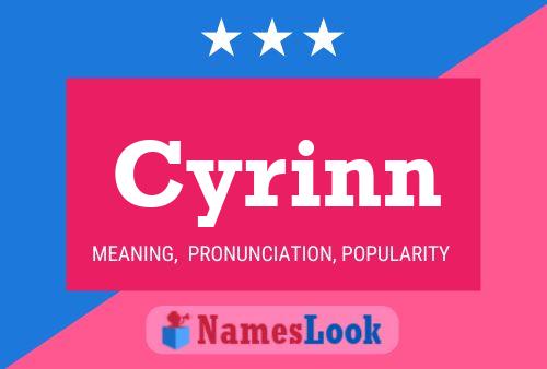 Cyrinn Name Poster