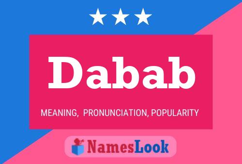 Dabab Name Poster