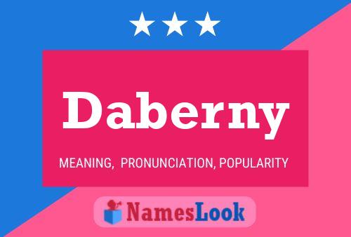 Daberny Name Poster