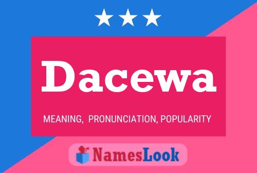 Dacewa Name Poster