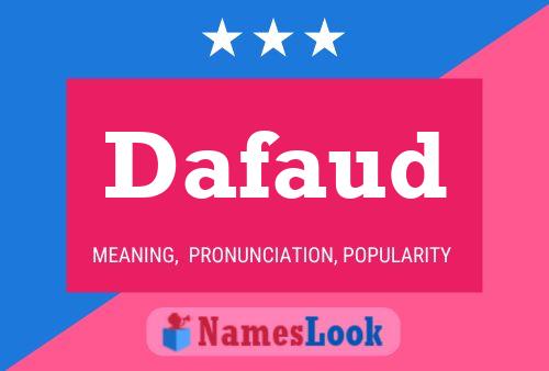 Dafaud Name Poster