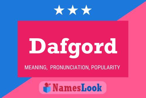 Dafgord Name Poster