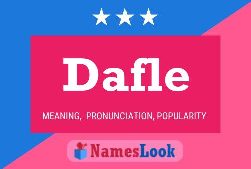 Dafle Name Poster