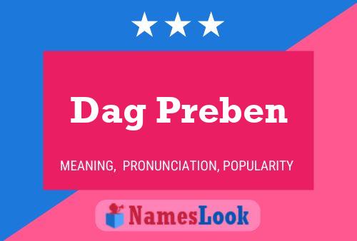 Dag Preben Name Poster