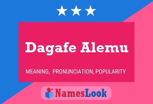 Dagafe Alemu Name Poster