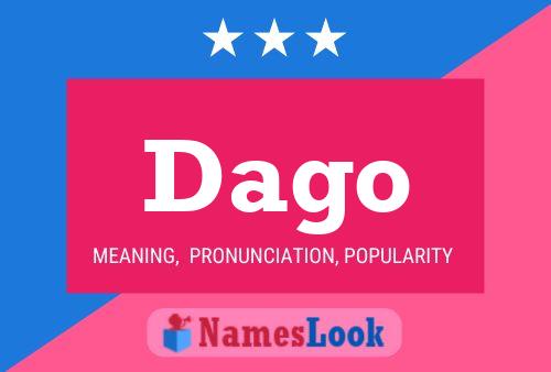 Dago Name Poster