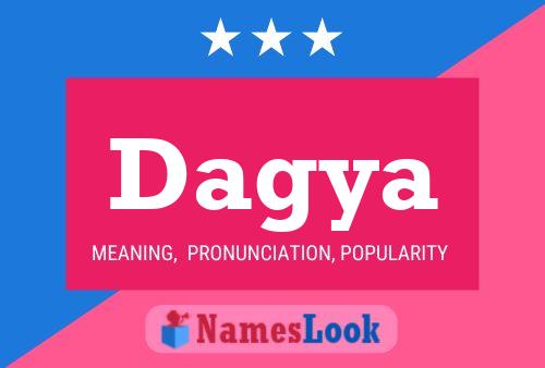 Dagya Name Poster