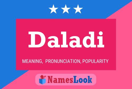 Daladi Name Poster