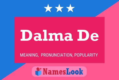 Dalma De Name Poster