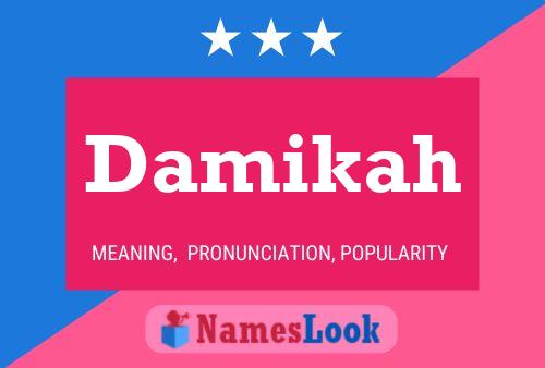 Damikah Name Poster