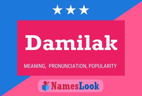 Damilak Name Poster