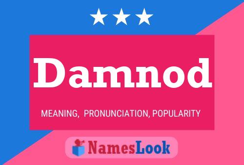 Damnod Name Poster