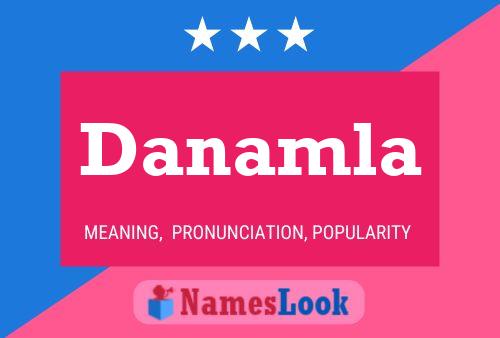 Danamla Name Poster