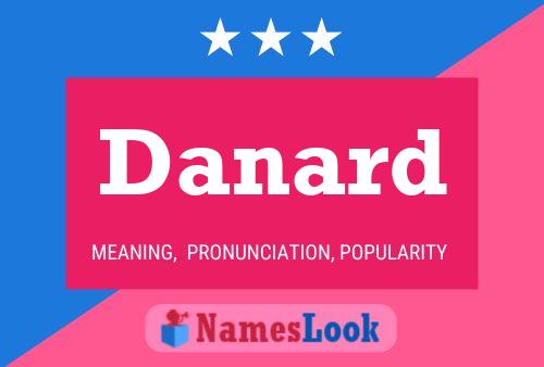 Danard Name Poster