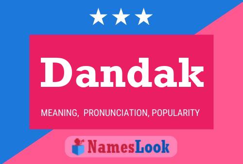 Dandak Name Poster