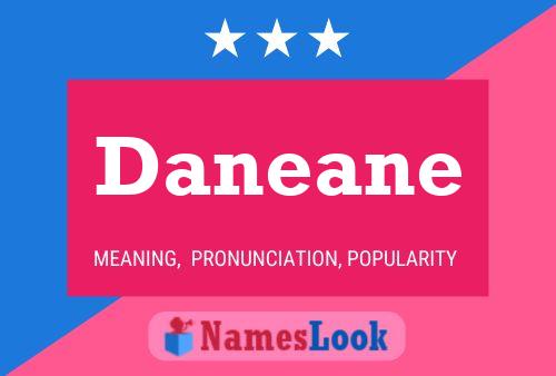 Daneane Name Poster