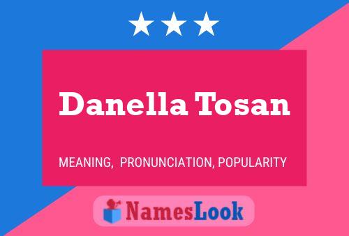 Danella Tosan Name Poster