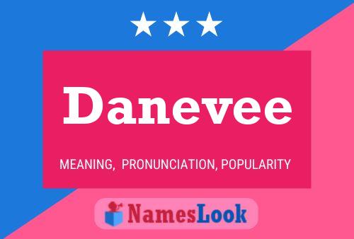 Danevee Name Poster