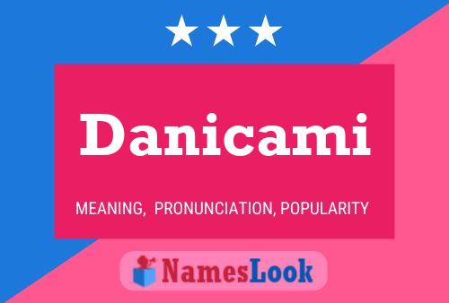 Danicami Name Poster