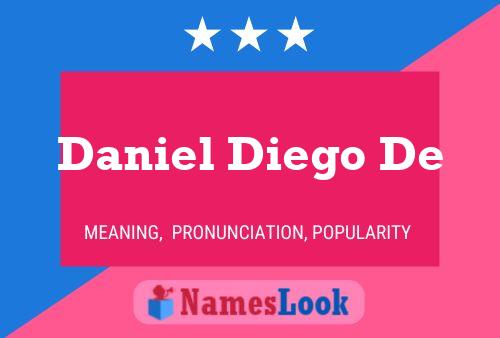 Daniel Diego De Name Poster