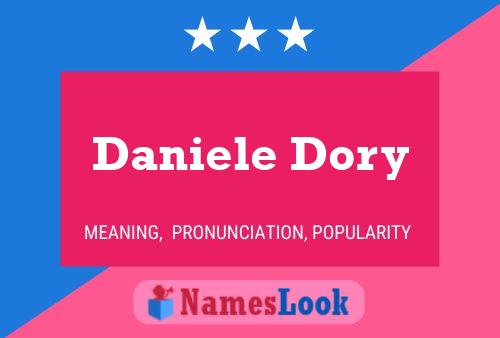 Daniele Dory Name Poster