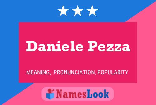 Daniele Pezza Name Poster