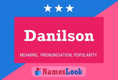 Danilson Name Poster