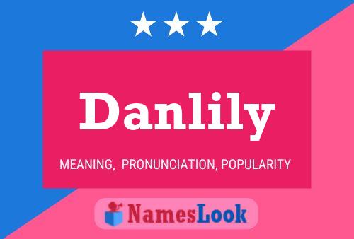 Danlily Name Poster